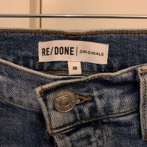 Re/Done Jeans Size 30